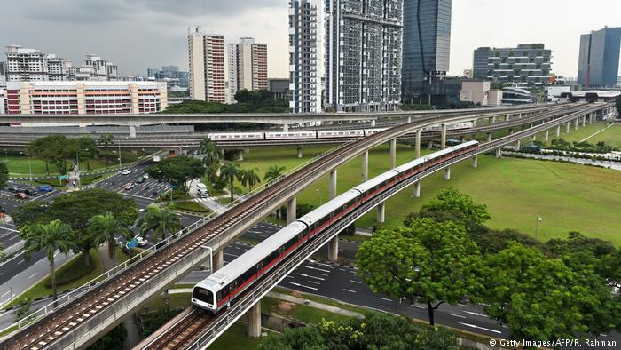 Singapur Mass Rapid Transit (Getty Images/AFP/R. Rahman)