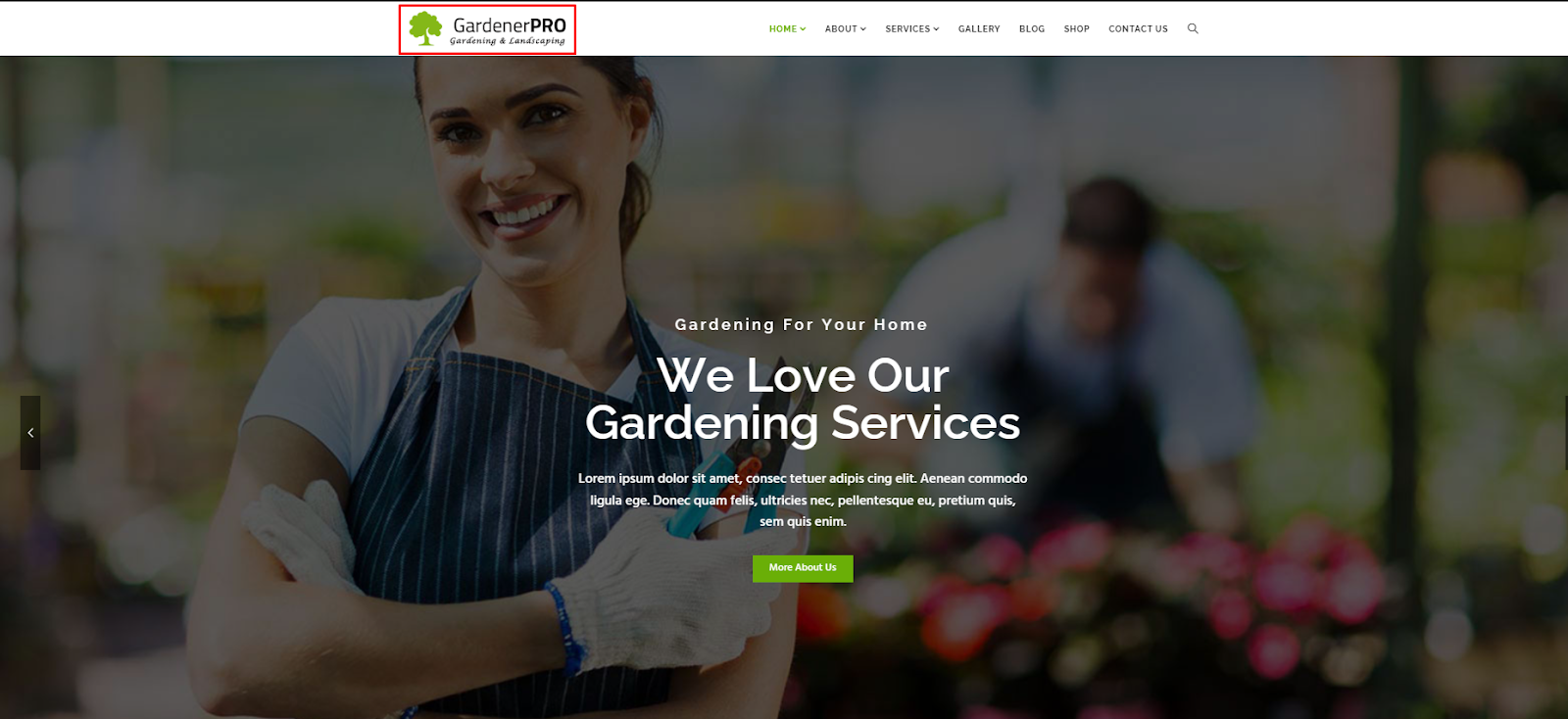 GardenerPro - WordPress Theme