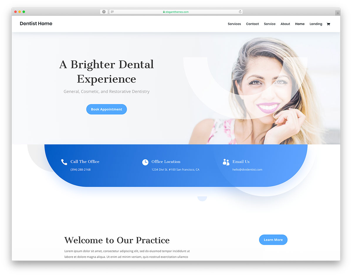 Tema de WordPress dental