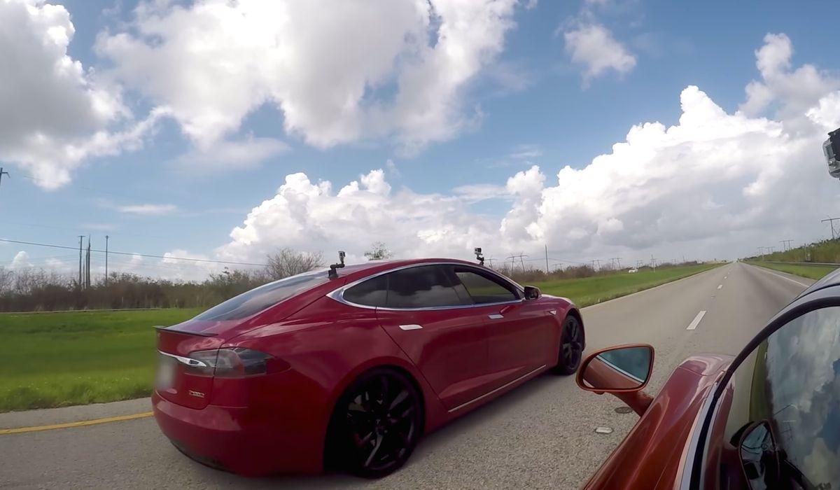 Tesla Model S Modified High Performance Electric car 
