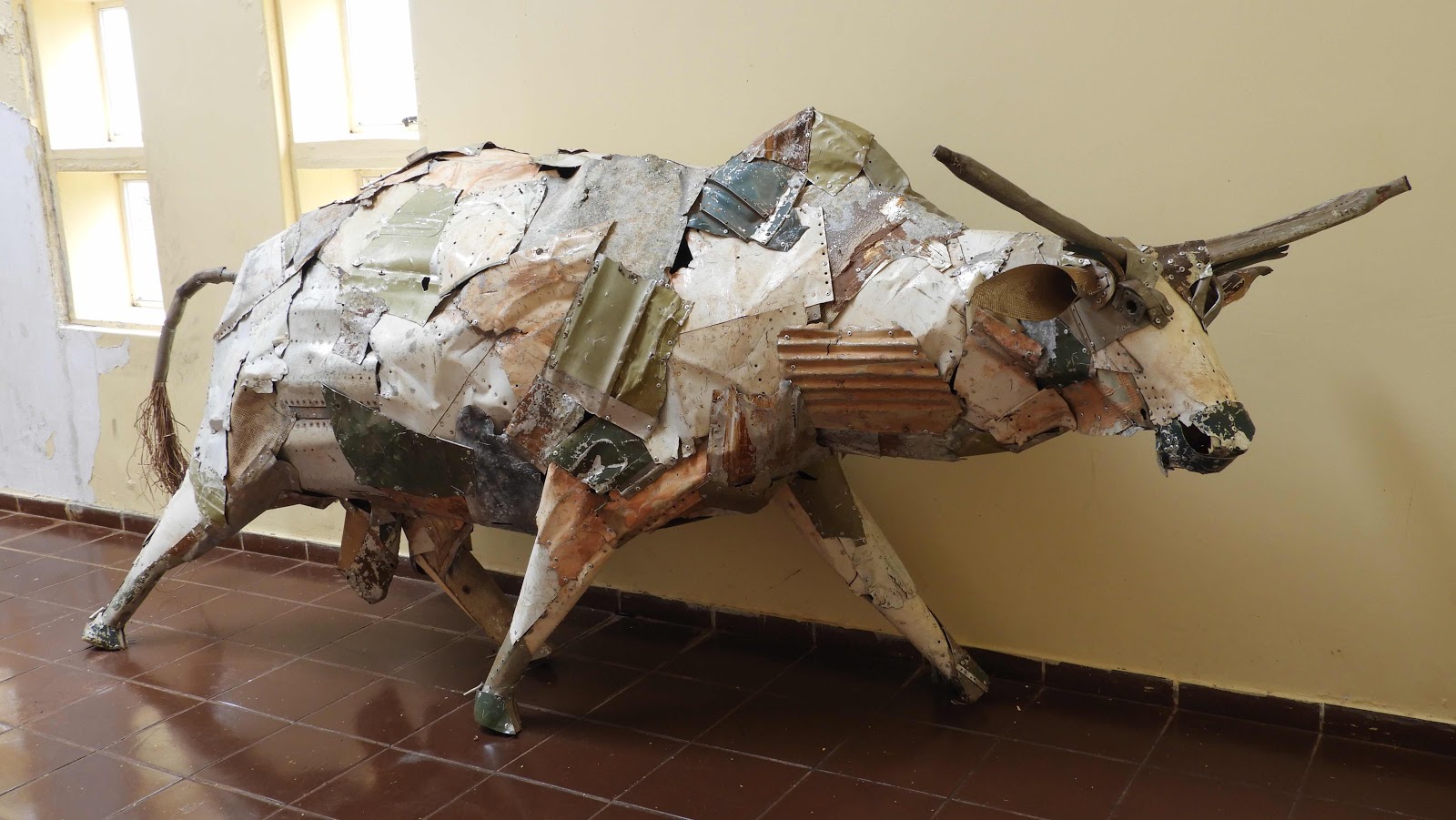 Cow in Samora Machel Museum