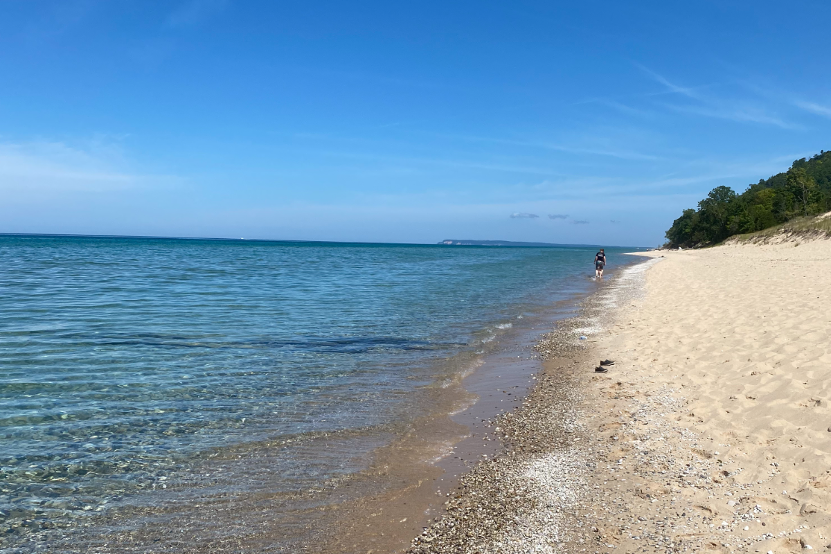 Lake Michigan Shoreline.