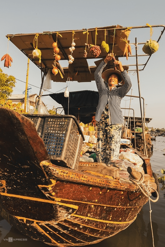 The Nga Nam floating market