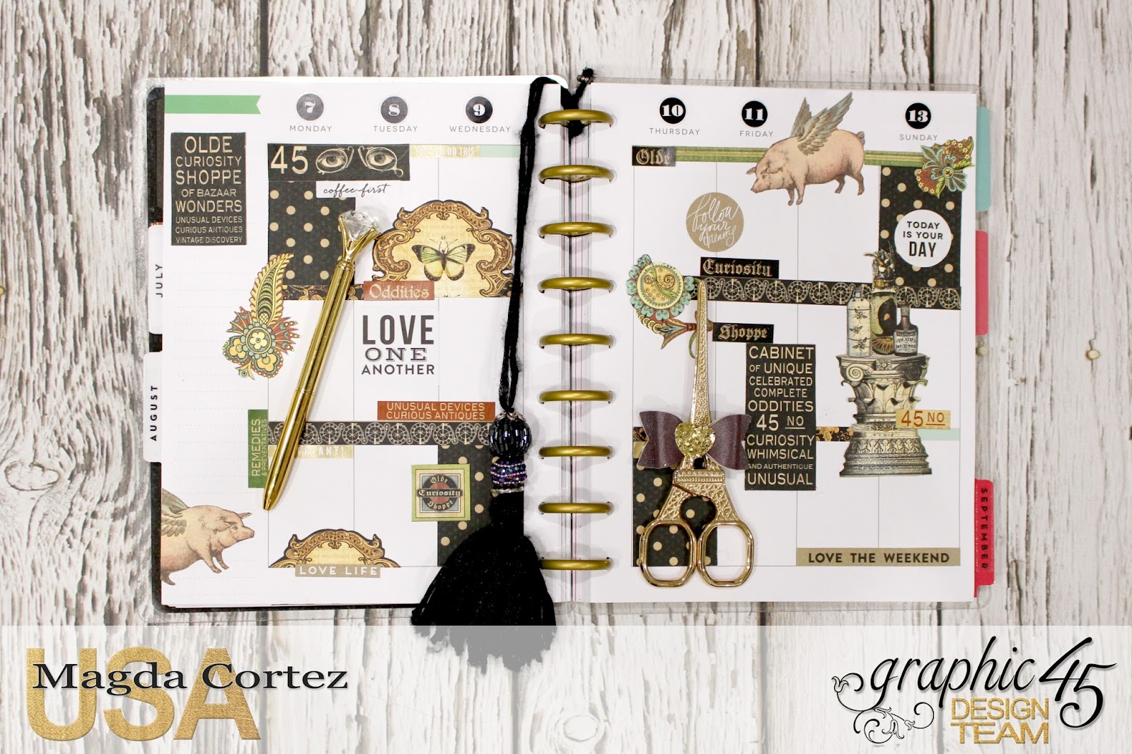 11. My G45 Planner August, Olde Curiosity Shoppe By Magda Cortez, Product By Graphic 45, Photo 11 of 26.jpg