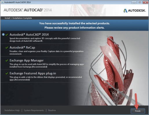 bước 7 cài đặt Autocad 2014 full crack