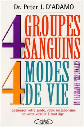 4 Groupes Sanguins 4 Modes De Vie Un Programme Personnalise Pour Optimiser Votre Sante Votre Metabolisme