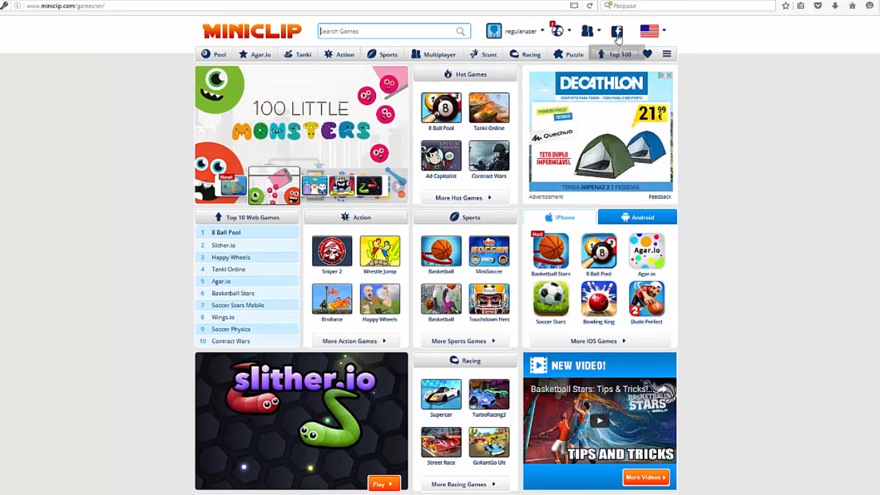 Web Games - Miniclip