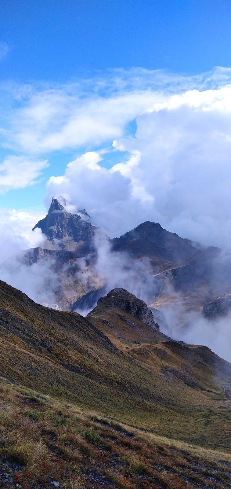 Vistas al Valle de Aragón, en el Pirineo aragonés