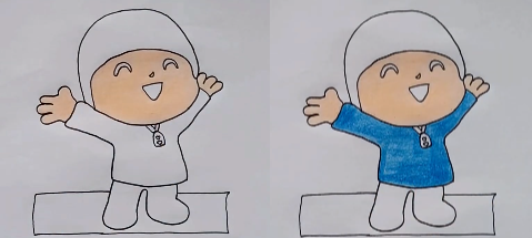 How To Draw Pocoyo