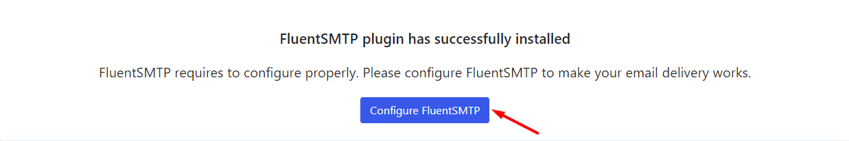 Configure FluentSMTP