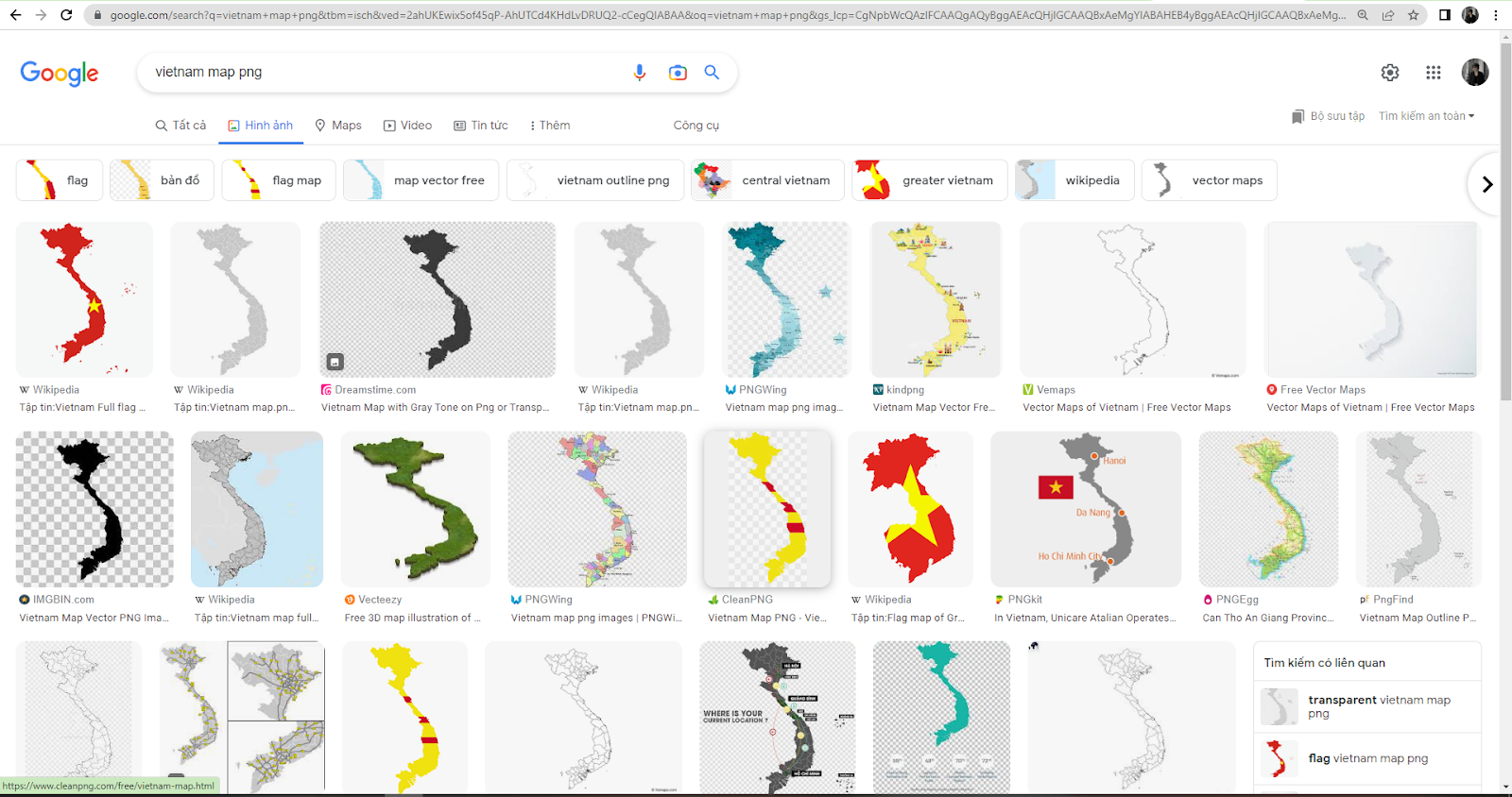 Hình ảnh minh họa tìm kiếm từ khóa Vietnam Map PNG trên google