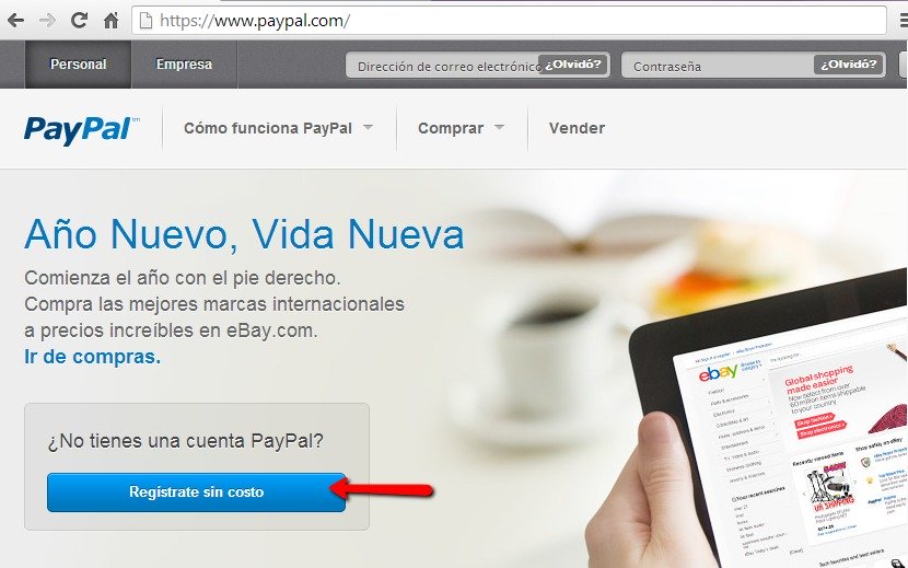 cobrar paypal
