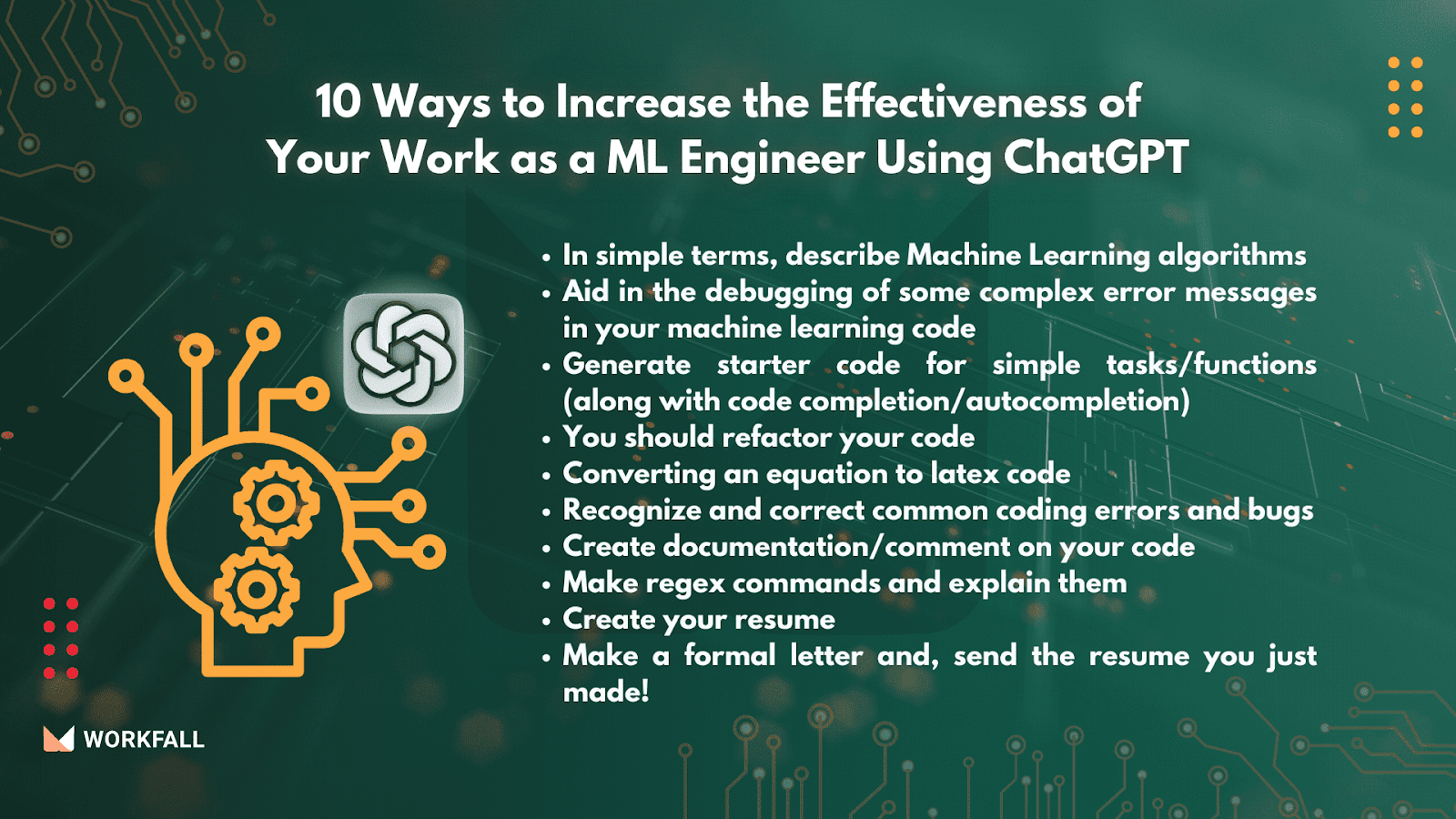 10 Ways to Increase the Effectiveness of Your Work as an ML Engineer Using ChatGPT