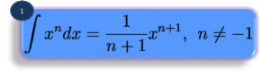 integration formula