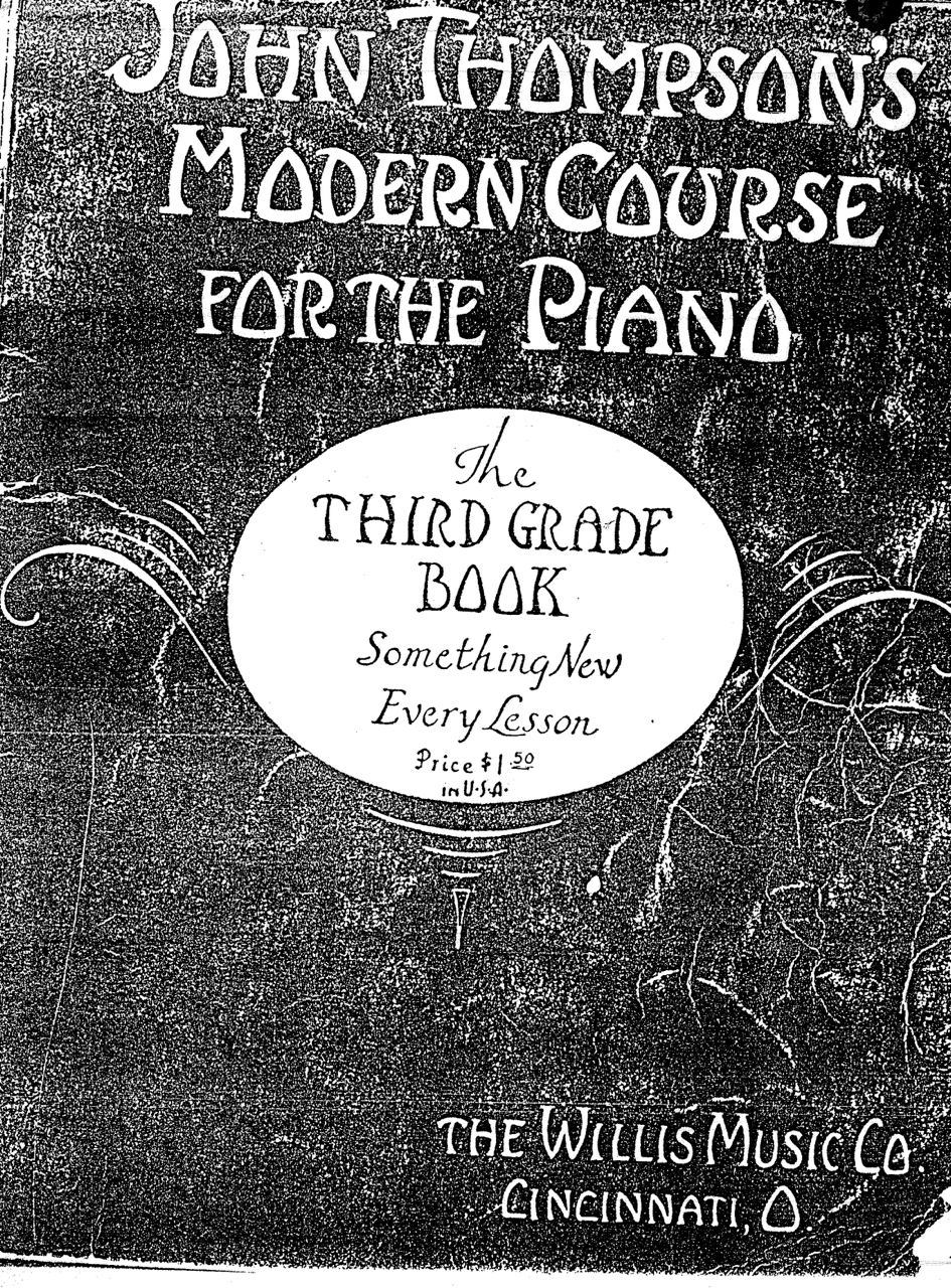 دانلود کتاب پنجم (گرید سوم) آموزش مدرن پیانو جان تامسون