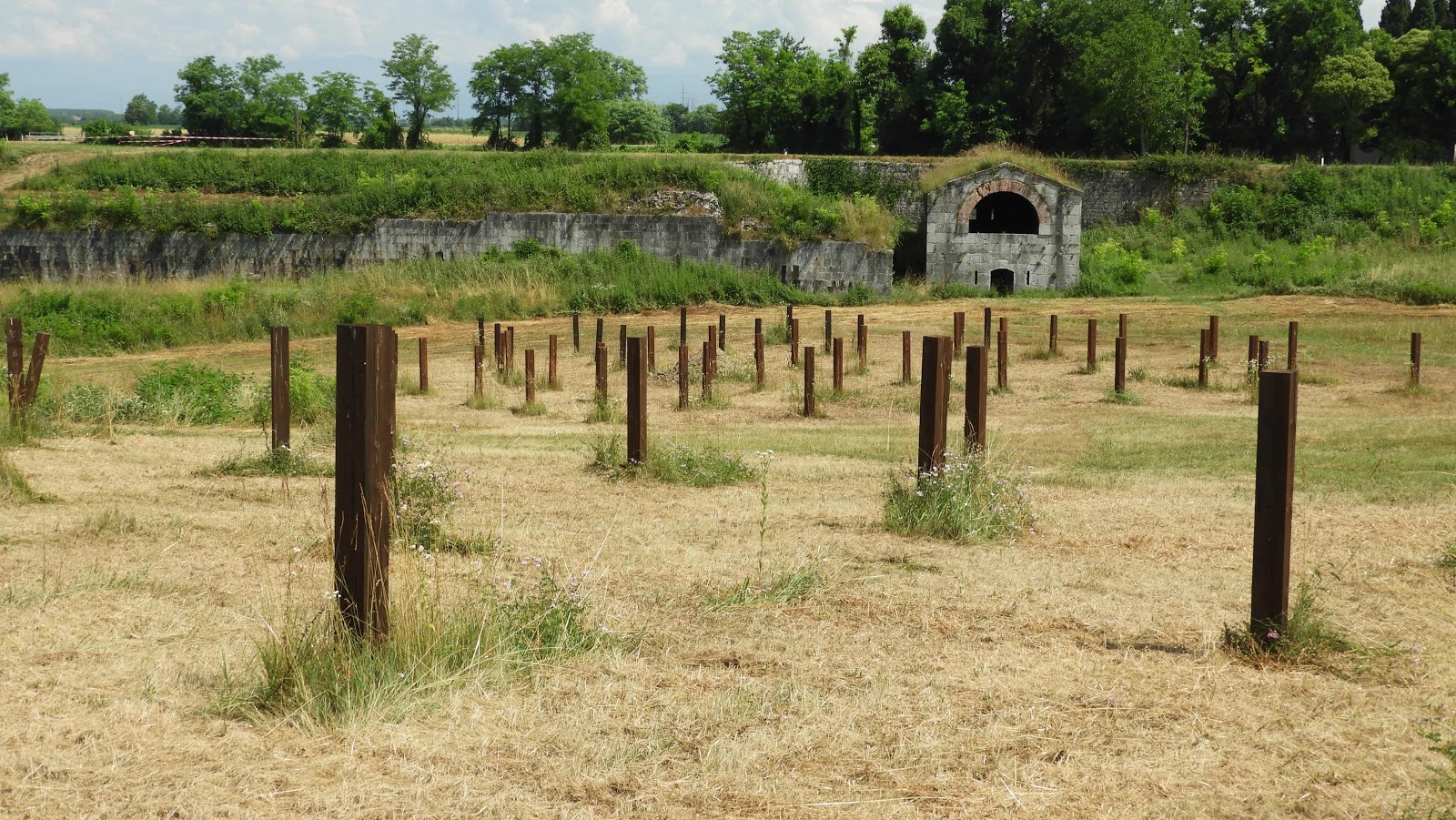 Palmanova defense walls