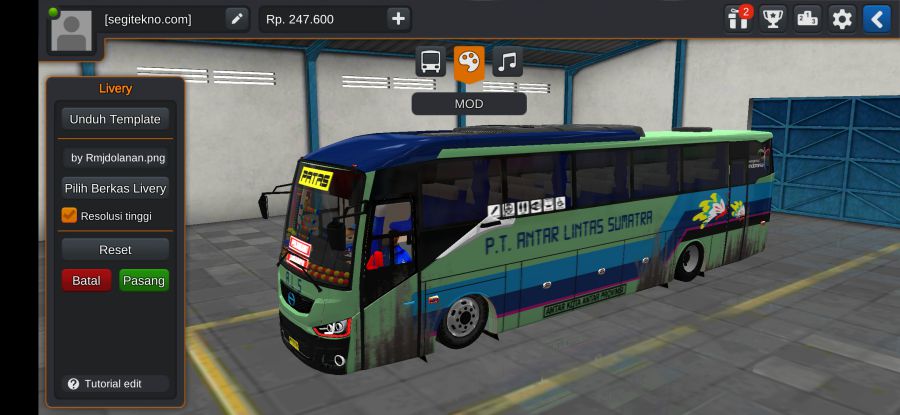 Download Mod Bussid ALS Discovery V3