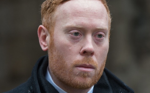 Matthew Cobden outside Winchester Crown Court 