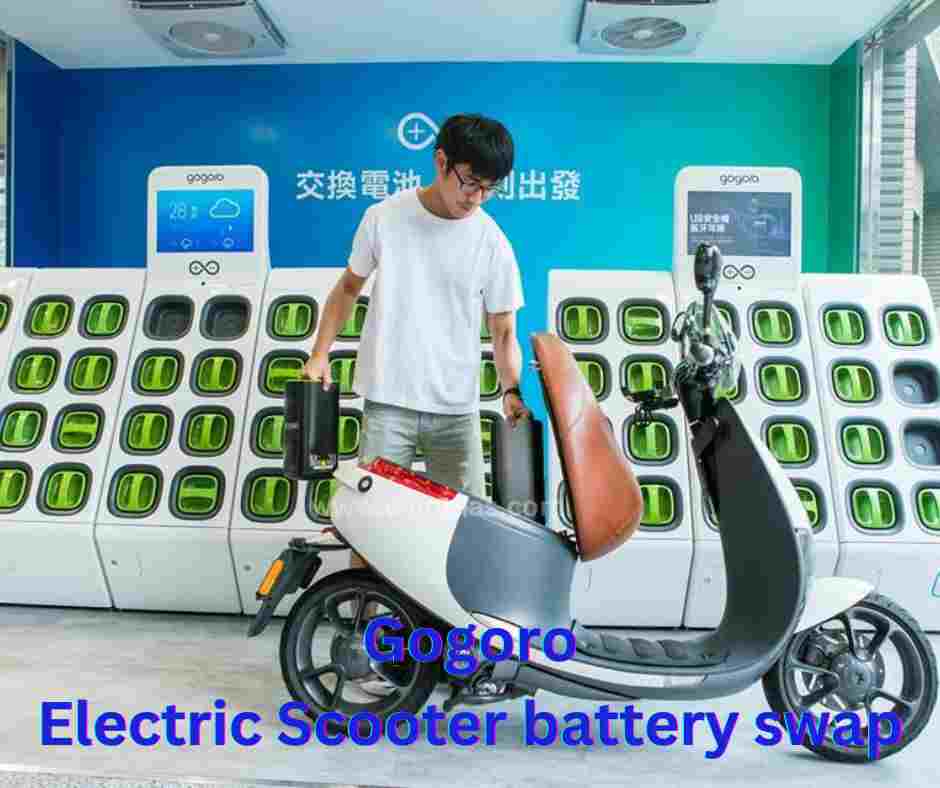 Gogoro Electric Scooter battery swapping station