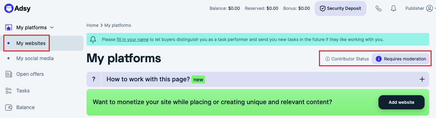 how to monetize the site
