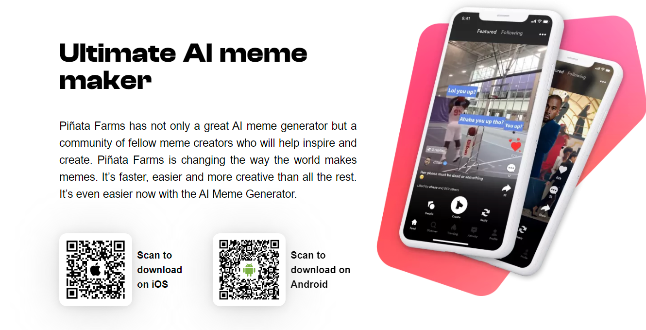 Your AI Generated Image Meme Generator - Piñata Farms - The best