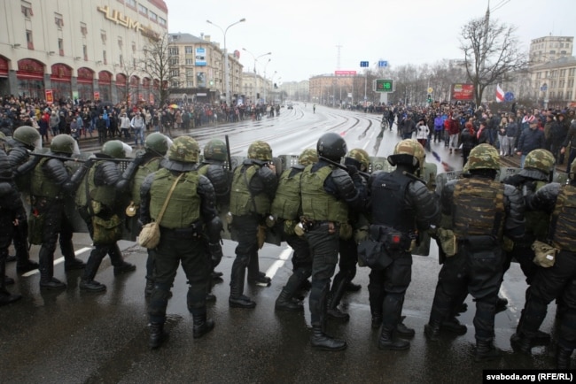 День Воли в Минске, 25 марта 2017 года