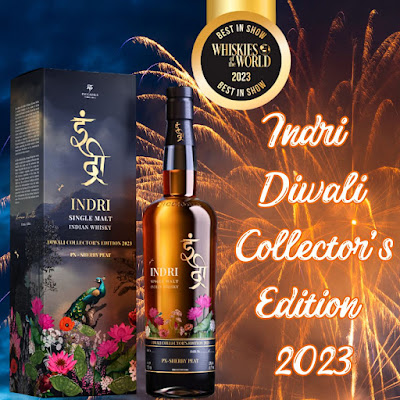 Indri Diwali Collector’s Edition 2023 Indian Single Malt Whiskey