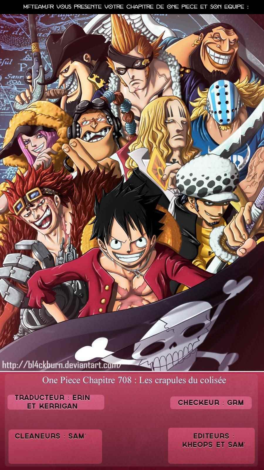 One Piece Chapitre 711 - Page 1