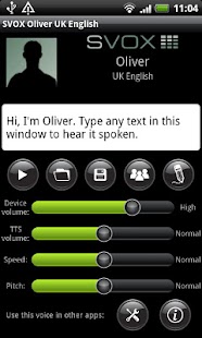 SVOX UK English Oliver Voice apk Review