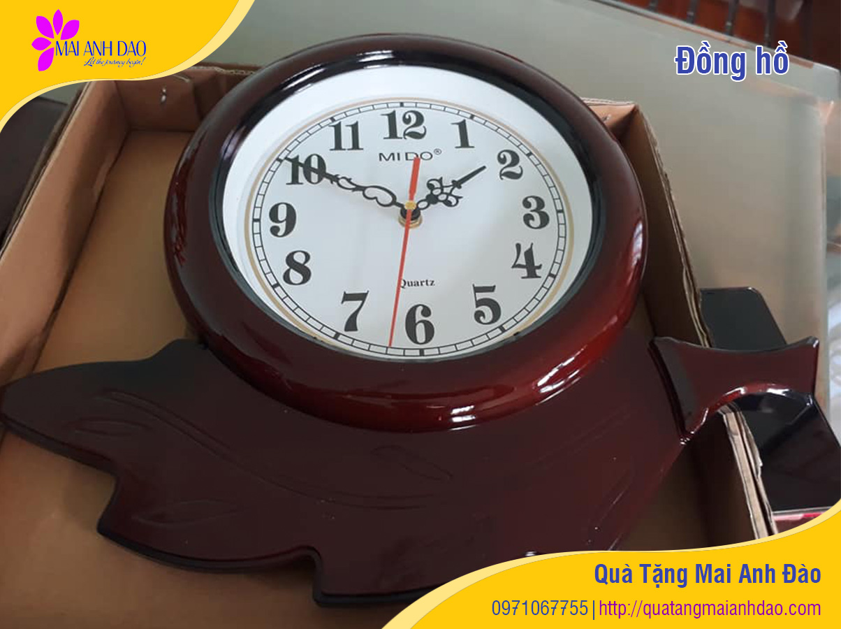 Đồng hồ in logo quà tặng ở Quảng Nam
