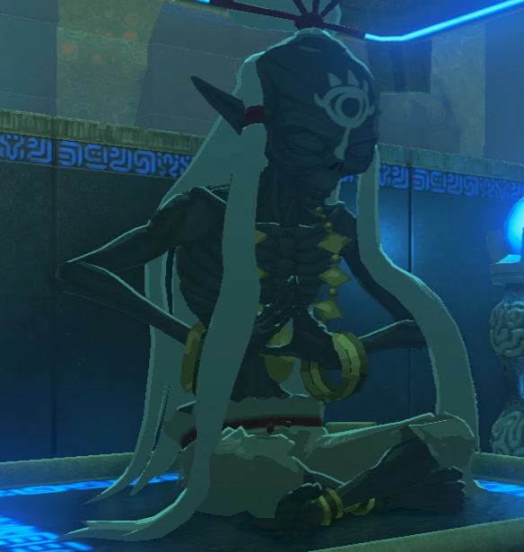 Curiosidades de The Legend of Zelda: Breath of the Wild: #003 – Monks fazem gestos formando a Triforce