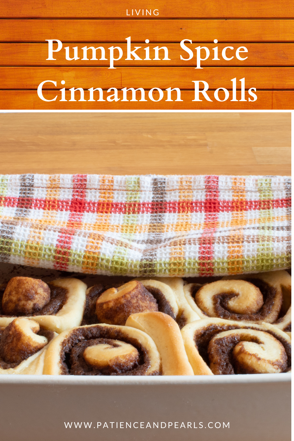 Pumpkin Spice Cinnamon Rolls