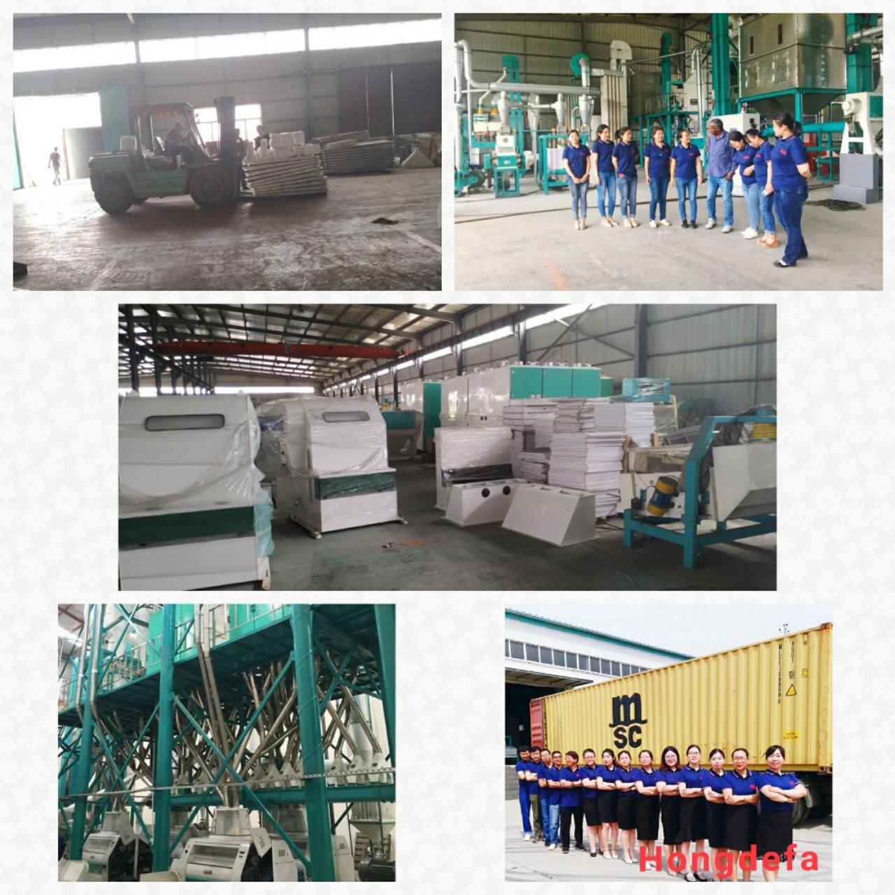 Loading 150T flour mill machine