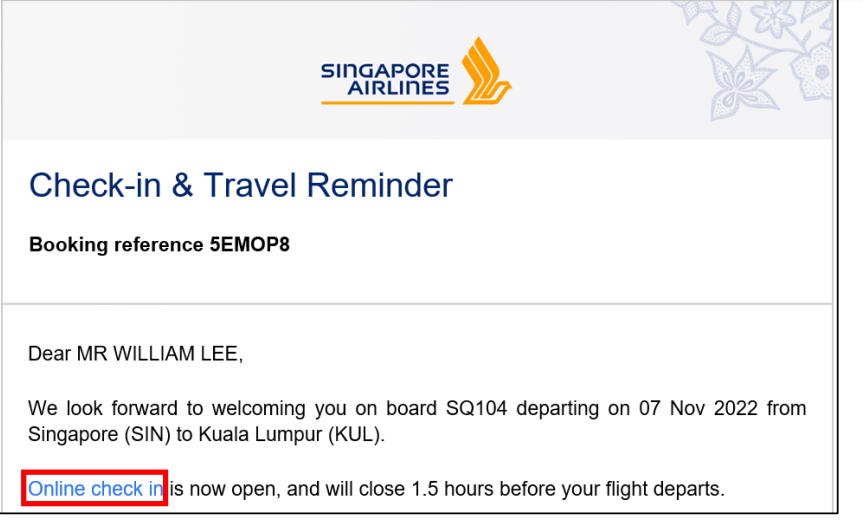 online check singapore airlines