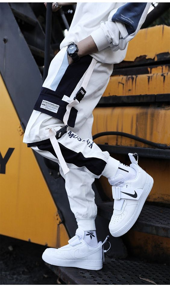 Quần Jogger trắng