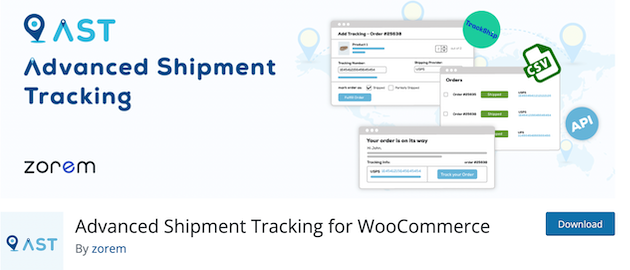 Use a WordCommerce plugin such as Advanced Shipment Tracking to include tracking in your online store.