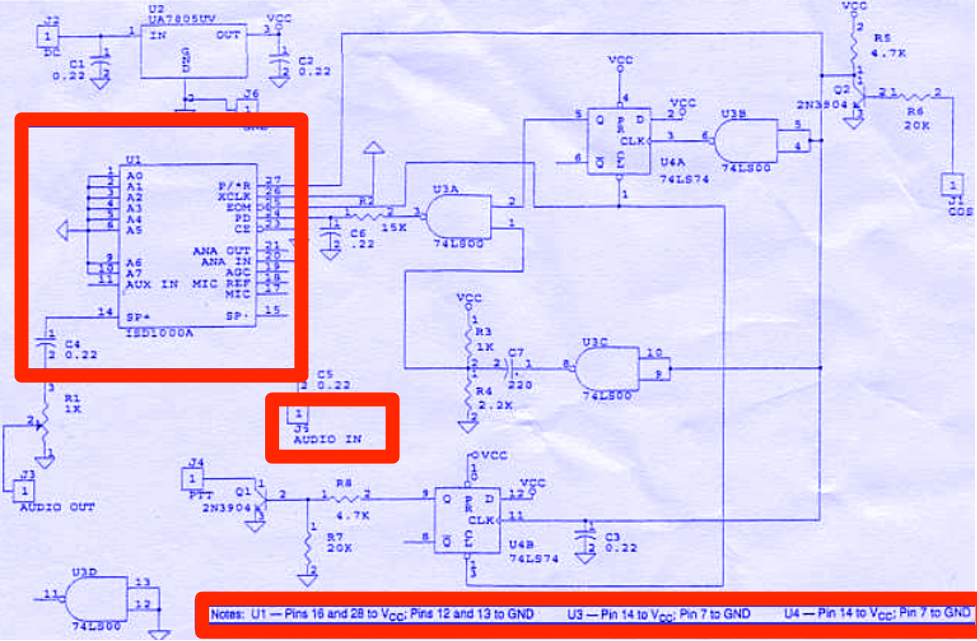 Simplex Radio repeater diagram