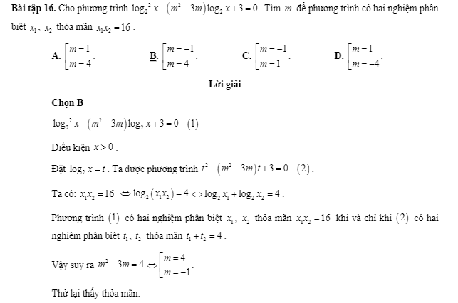 Ví dụ bài toán giải phương trình mũ khó
