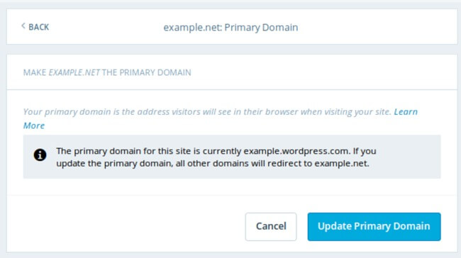 update domain