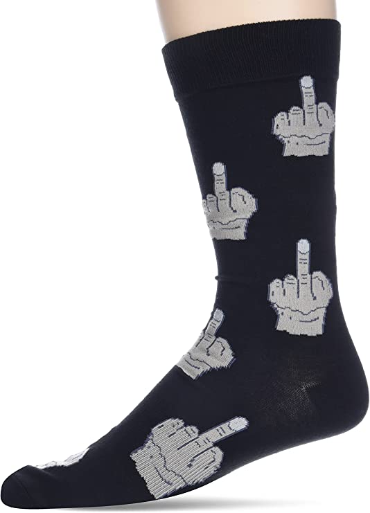 K. Bell Socks mens Pop Culture Novelty Crew Socks