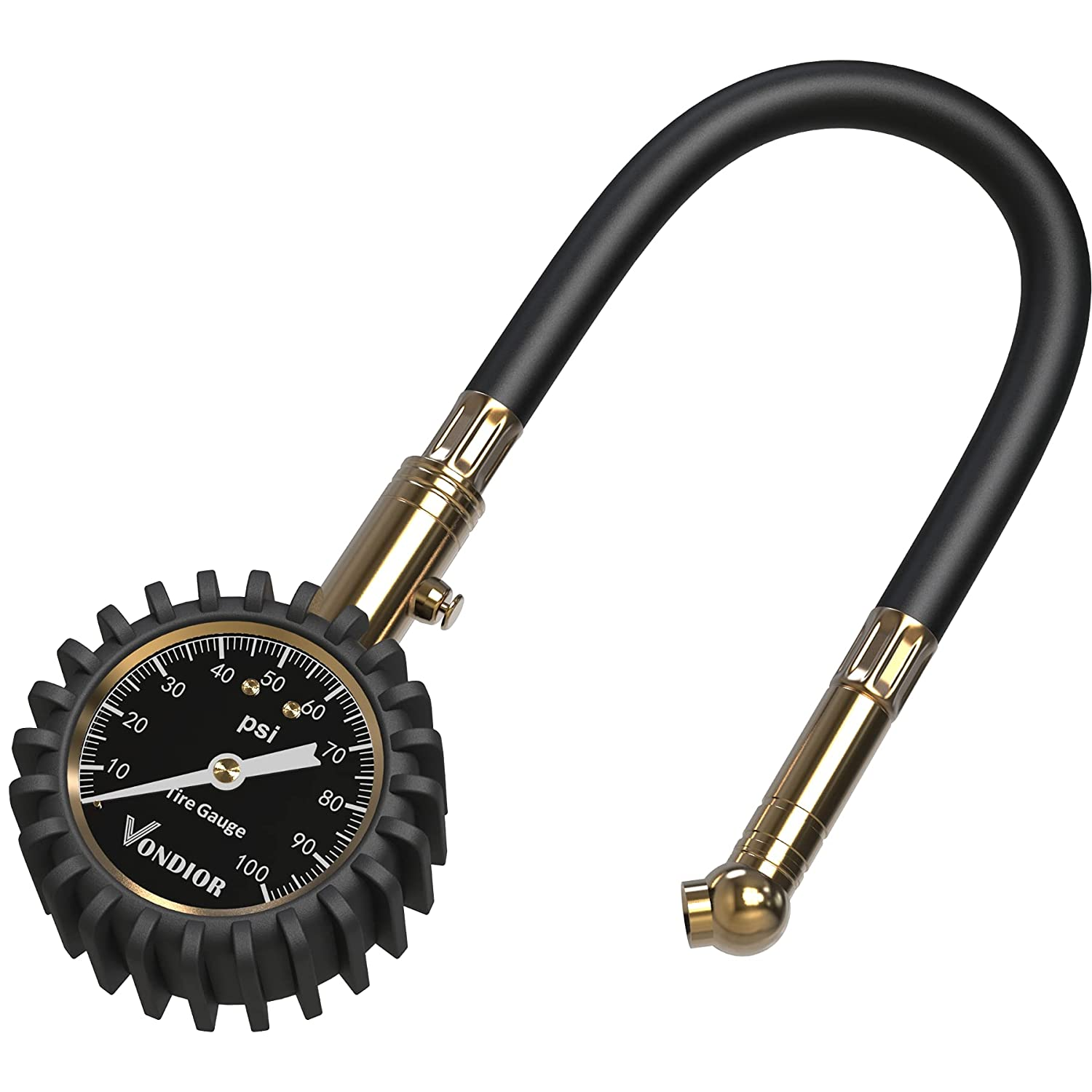 A pressure gauge like this is not essential to have in your mountain bike tool kit but it can be useful to prolong the lifespan of your tires.