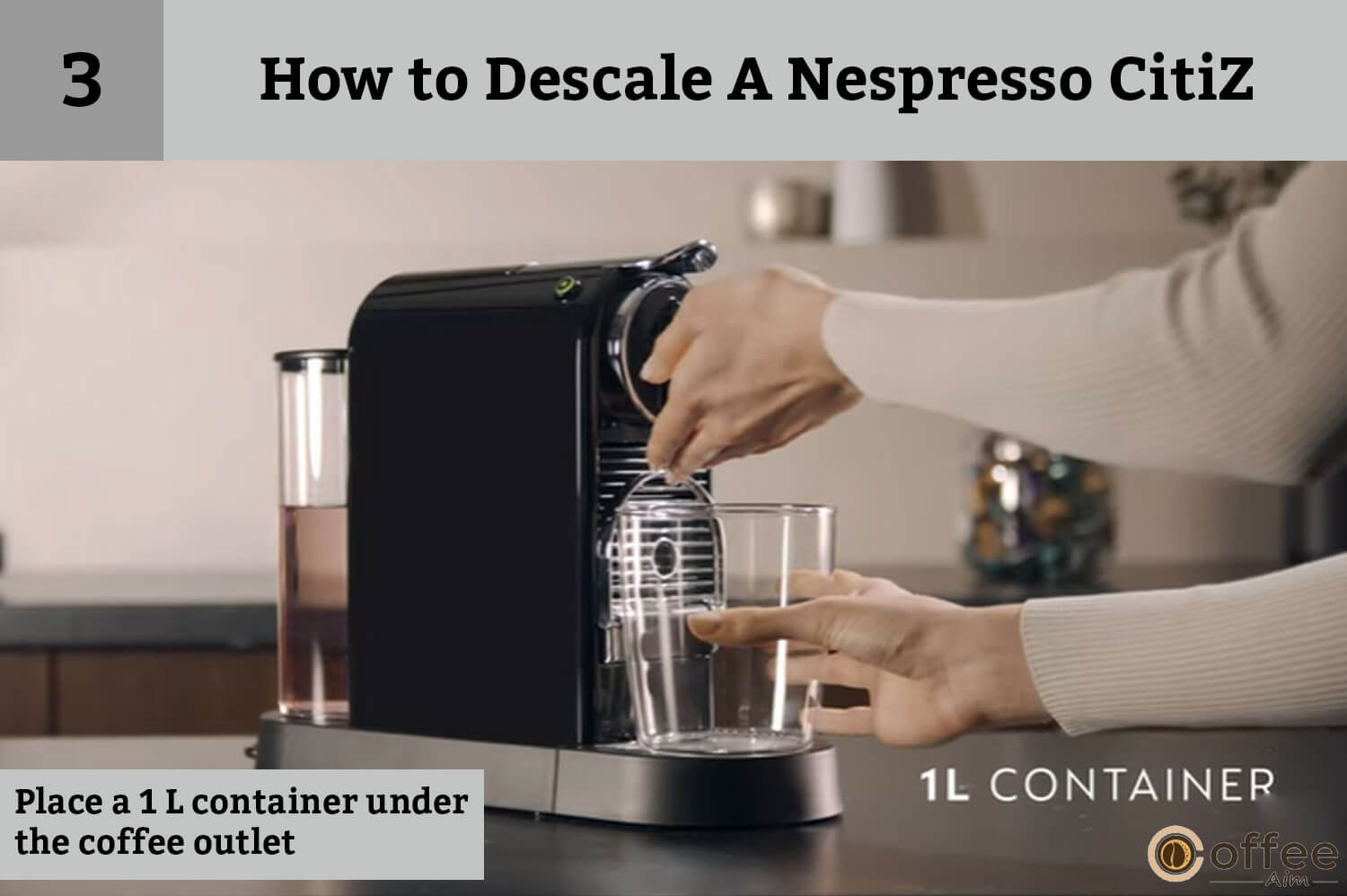 How To Descale The Nespresso Citiz Coffee machine?