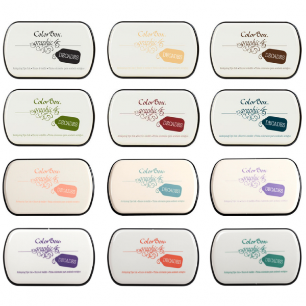 ClearSnap Decades Dye Ink Pad Package