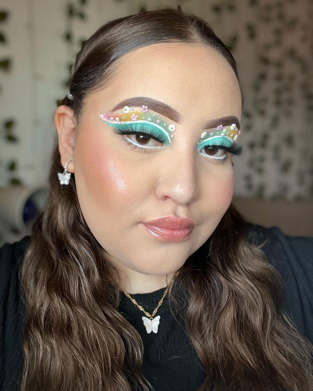 Cut Crease Easter Makeup