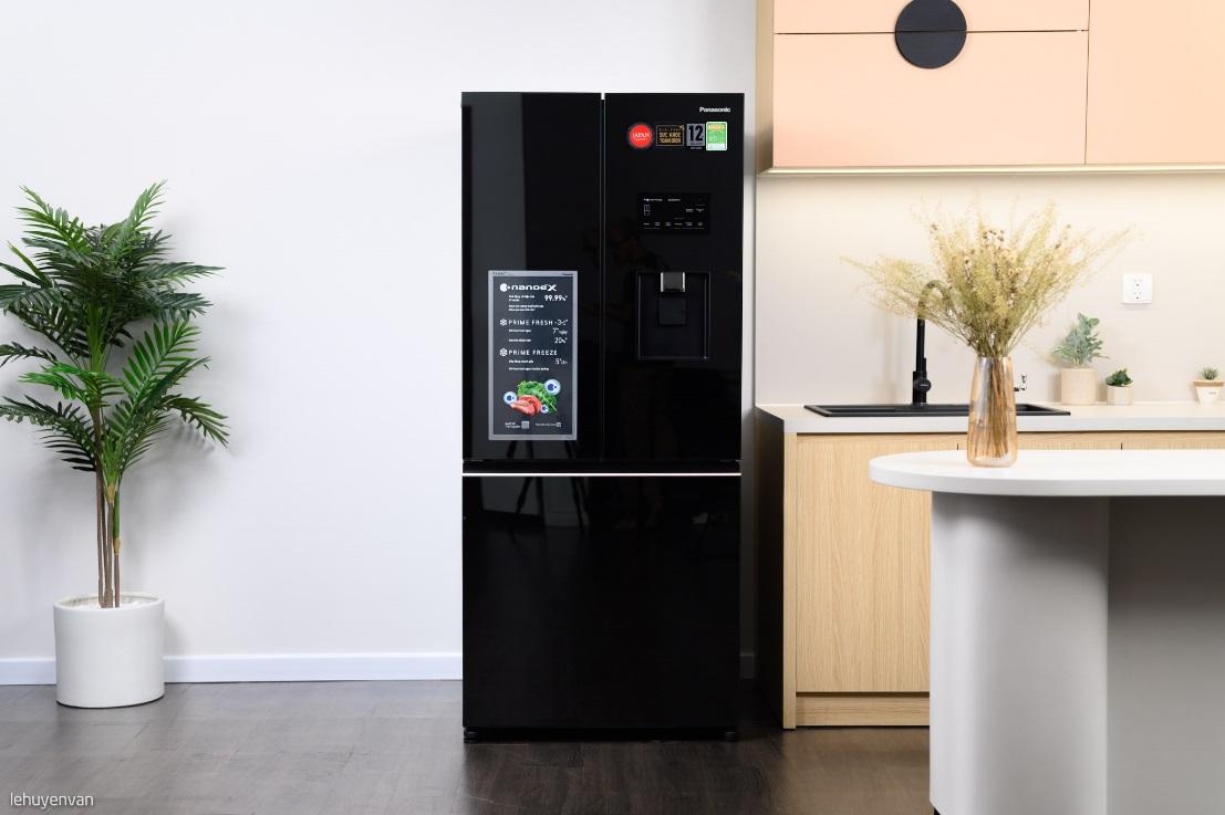 Tủ lạnh Panasonic với diện mạo sang trọng phù hợp với mọi phong cách nội thất