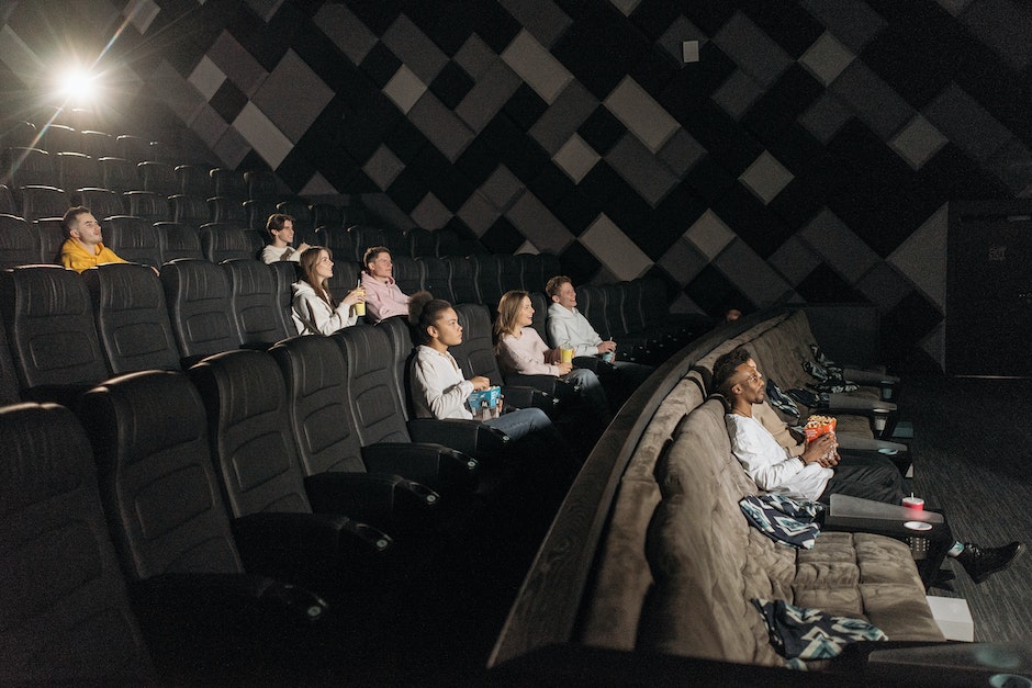 Photo of the Audience in a Movie Theater