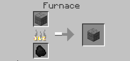 step 2-How to make Cracked Stone Bricks-How to make Stone Bricks in Minecraft
