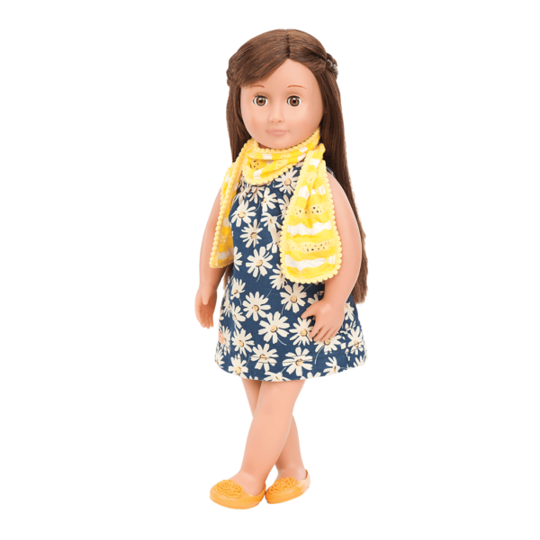 Набор Our Generation DELUXE Кукла Риз с книгой и аксессуарами 46 сантиметров (BD31044ATZ)