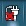Red cross over battery icon