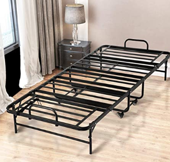 Foldable single guest bed